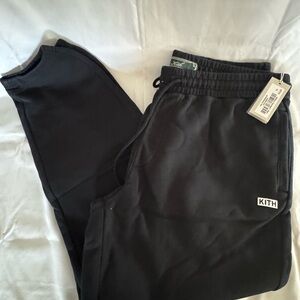 Kith Black Williams I Sweatpants size XL NWT